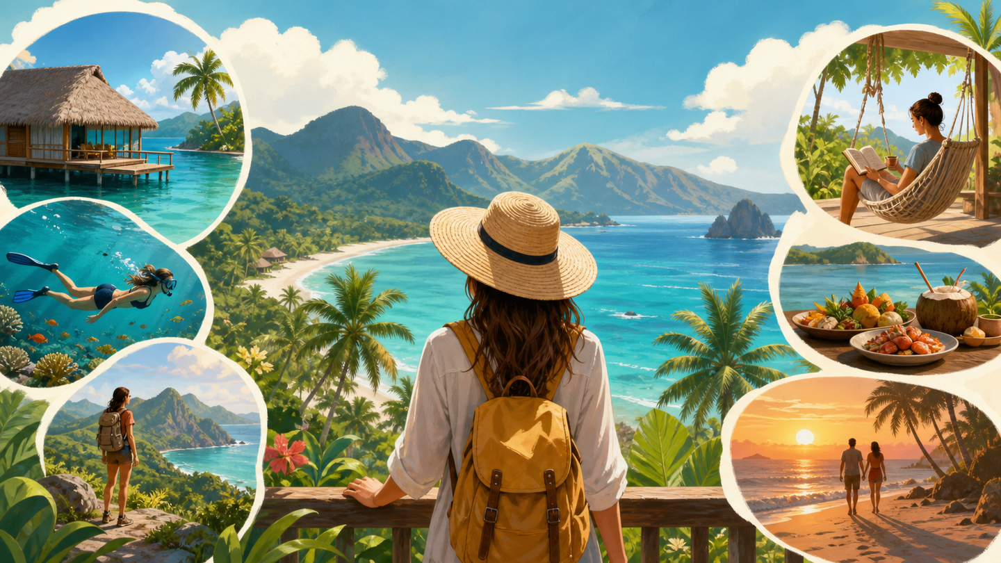 Editorial overview for What to Expect on Your First Tropical Island Vacation